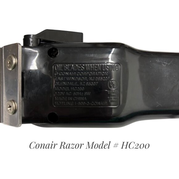 Conair HC200 Hair Clipper Set With Attachments & Storage Case - Picture 5 of 7